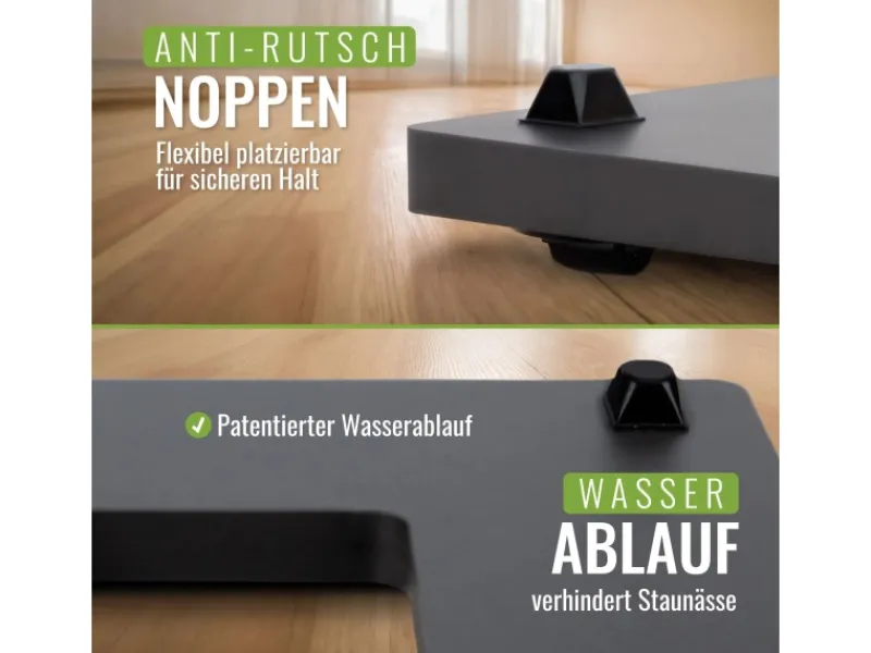 Hot Pflanzwerk ® Ultraflacher Pflanzenroller 80 cm x 28 cm