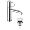 pianura Einhebelmischer<Bidet-Einhebelmischer Stella 5L mit Pop Up Ablaufventil in Chrom