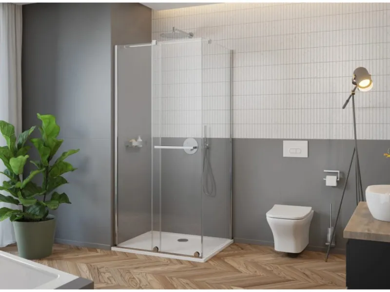 pianura Einhebelmischer<Thermostat Unterputz für 2 Verbraucher Stella Smart Push in Chrom