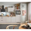 Discount Pino Küchenzeile 270 cm Kaschmirgrau Anschlag rechts 1 Geräteschrank