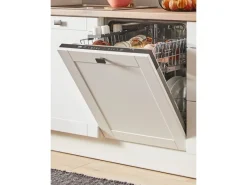 Pino Küchenzeile 280 cm Weiß matt Anschlag rechts 1 Geräteschrank< Kühlschränke