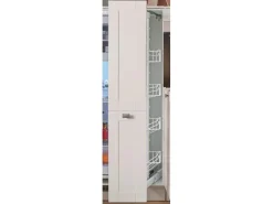 Pino Kühlschränke|Winkelküchen<Küchenzeile 290cm Kaschmirgrau Matt Anschlag L 1 Geräte-. 1 Seitenschrank