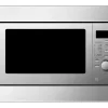 Haushaltsgeräte<PKM Einbau-Mikrowelle MW800.8-20G-EB mit Grill Silber Edelstahl 800 W