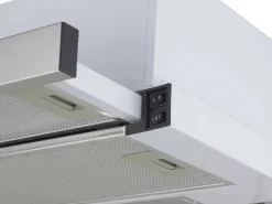 Sale PKM Flachschirm-Dunstabzugshaube UBH6002-2H Silber Stahlblech 60 cm EEK: B