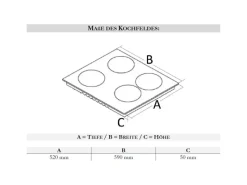 Online PKM Glaskeramikkochfeld autark EB-C4-2KBTCG
