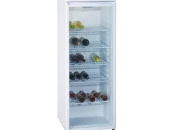 PKM Glastür-Kühlschrank GKS255 Weiß EEK: F