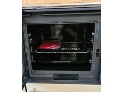 Plamen Herde<Küchenofen Holzherd 850 Glas Creme Linke Version und 8 kW