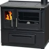 Plamen Küchenofen Holzherd Slavonac Schwarz Rechte Version und 8 kW< Herde