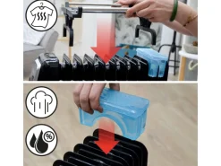 PowOn Ölradiator 1000-2500 Watt 11 Rippen mit Wäschetrockner & Luftbefeuchter< Wäschetrockner