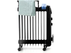 PowOn Ölradiator 1000-2500 Watt 11 Rippen mit Wäschetrockner & Luftbefeuchter< Wäschetrockner