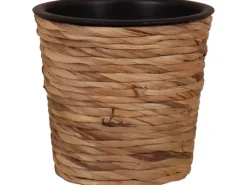 Töpfe<PP-Übertopf mit Wasserhyazinthe Ø 21 cm x 19 cm Natur
