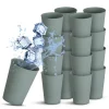Best ProHome Becher Kunststoff Grün 0,2 Liter 16er Pack
