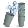 Clearance ProHome Becher Kunststoff Grün 0,2 Liter 4er Pack