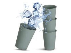 Clearance ProHome Becher Kunststoff Grün 0,2 Liter 4er Pack