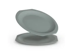 Sale ProHome Kunststoff Geschirr Set BPA Frei Grün 18 Teilig 4 Personen