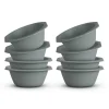 ProHome Geschirr|Gefrierschränke<Kunststoff Schüssel BPA Frei 1,55 x 6 cm Grün 8er Pack