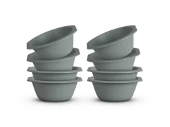 ProHome Geschirr|Gefrierschränke<Kunststoff Schüssel BPA Frei 1,55 x 6 cm Grün 8er Pack