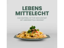 ProHome Kunststoff Teller BPA Frei Ø23 cm Grün 4er Pack< Geschirr