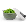 Discount ProHome Salatschleuder 4 Liter Ø25 cm Grau