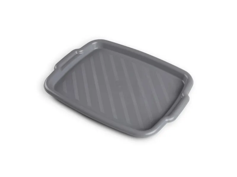 ProHome Serviertablett Anthrazit 45 x 33 x 3 cm< Pfannen