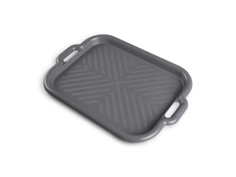 ProHome Serviertablett Anthrazit 53 x 37 x 3 cm< Pfannen