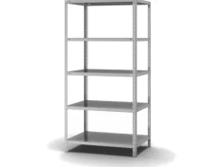 Online PROREGAL Edelstahlregal Schraubsystem HxBxT 200 x 100 x 60 cm 5 Ebenen Fachlast 200 kg Edelstahl Fachbodenregal