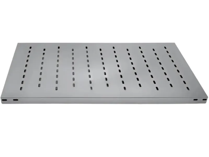 Discount PROREGAL Edelstahlregal Stecksystem T-Profil HxBxT 200 x 100 x 40 cm 5 Ebenen Geschlitzter Fachboden Fachlast 150 kg Edelstahl Fachbodenregal