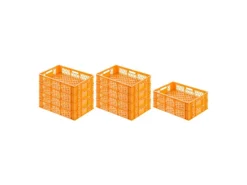 PROREGAL SparSet 10x Eurobehälter Bäcker- und Konditorenkasten HxBxT 13 x 40 x 60 24 Liter  Brötchenkiste Stapelbare Bäckerkiste< Vorratsdosen|Vorratsbehälter