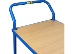 New PROREGAL Tischwagen Pro mit 2 Etagen HxBxT 95 x 50 x 97 cm Traglast 400 kg Lichtblau