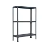 PROREGAL Küchen-Ordnungssysteme<Wohnregal Living Koala Metal mit 3 Fachböden HxBxT 90 x 80 x 30 cm Fachlast 150 kg Anthrazit/Anthrazit