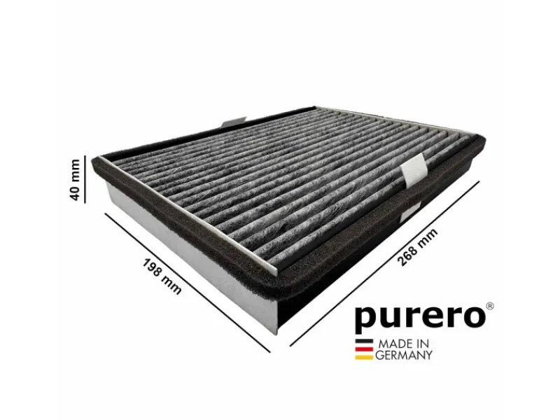 Outlet PURERO Aktivkohlefilter für Miele DKF 36-P Active Air Clean Filter