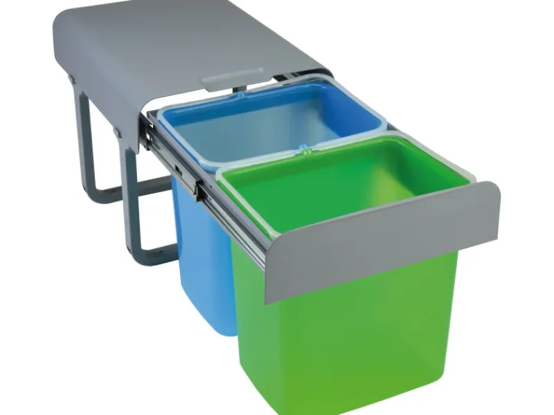 Online Pyramis Einbau-Mülleimer Color mit 2-fach Trennung