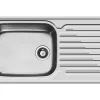 New Pyramis Einbauspüle Amaltia PLUS (100x50) 1B 1D