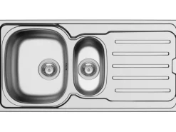 Outlet Pyramis Einbauspüle Vera (100x50) 1 1/2B 1D inkl. Restebeckeneinsatz