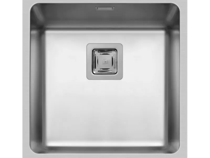 Sale Pyramis Küchenspüle Lume 44 cm x 44 cm 1B Edelstahl poliert