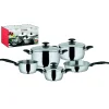 Pyramis Pfannen<Kochtopf-Set Gourmet Silber