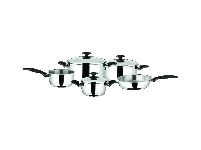 Pyramis Pfannen<Kochtopf-Set Gourmet Silber