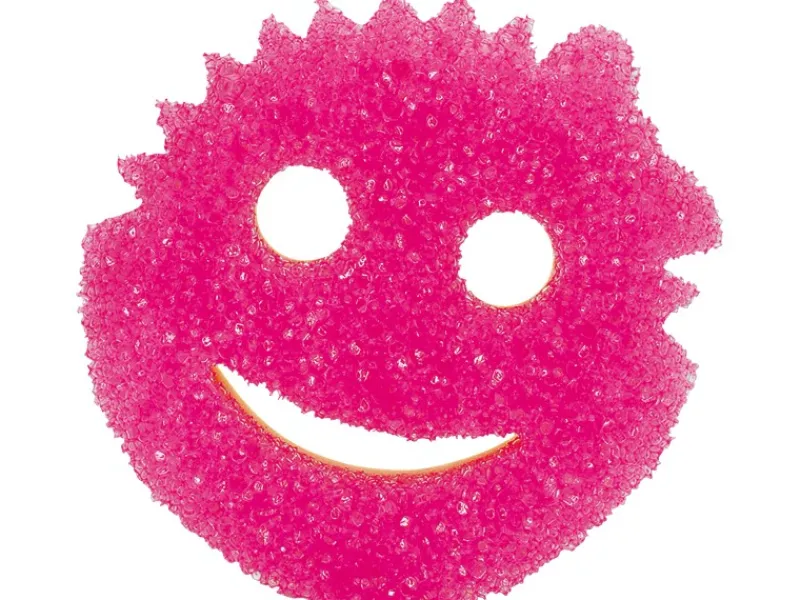 Reinigungsschwamm Scrub Mommy Pink< Töpfe