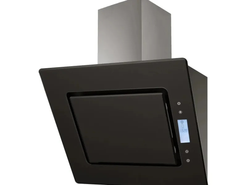 Discount Respekta Dunstabzugshaube CH99040-60S 60 cm Glas Schwarz EEK: A