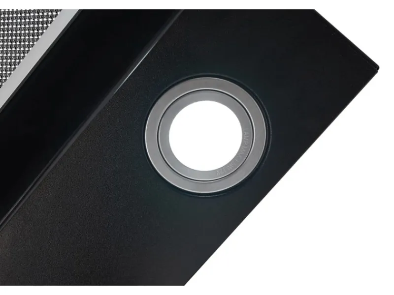 Respekta Kopffreihauben<Dunstabzugshaube CH89060S Kopffrei 60 cm Schwarz