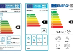 Online Respekta Economy Küchenzeile KB220ESWSC 220 cm -Eiche Sägerau Glänzend Weiß