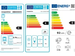 Best Respekta Economy Küchenzeile KB220ESGS 220 cm -Eiche Sägerau Grau