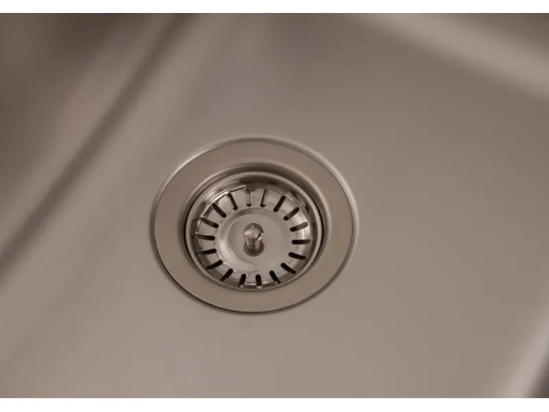 Respekta Edelstahlspüle Riverside 61,5 cm x 50 cm< Edelstahlspülen