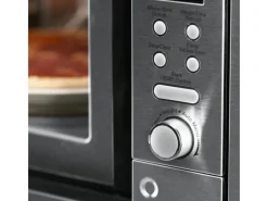 Respekta Haushaltsgeräte<Einbau-Mikrowelle MW 800 Edelstahl mit Grill-Funktion 800 W