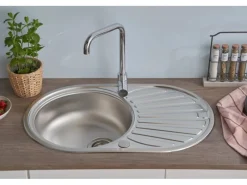 Respekta Einbauspüle Cansas 77 cm x 48 cm Edelstahl< Edelstahlspülen