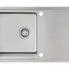 Respekta Einbauspüle Chicago 86 cm x 50 cm Edelstahl< Edelstahlspülen|Schneidebretter