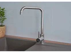 Respekta Granitspülen<Einbauspüle Mineralite Denver 78 cm x 44 cm Betongrau