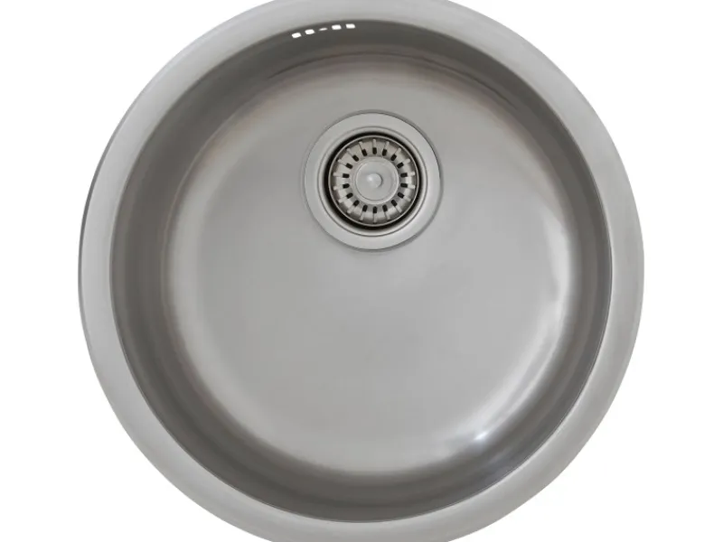 Clearance Respekta Einbauspüle Portland Ø 44,6 cm Edelstahl