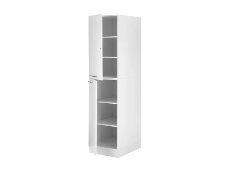 Respekta Hauswirtschaftsraum Set Clara 200 cm x 184,8 cm x 67,6 cm Weiß Matt