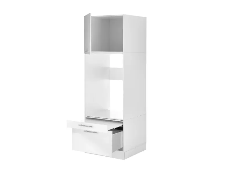 Respekta Hauswirtschaftsraum Set Clara 200 cm x 184,8 cm x 67,6 cm Weiß Matt